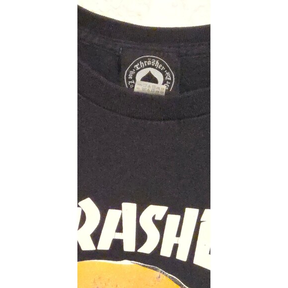 THRASHER MEN'S TSHIRT IN EXCELLENT CONDITION SIZE L - Picture 2 of 4